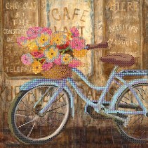 Схема для вышивки бисером «Поездка в лето»