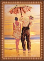 Набор для вышивки бисером на холсте «Рандеву"»