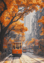 " ФРЕЯ" Пазл 500 элемент. PZL- 500/ 79 Листопадный переулок