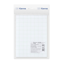 Канва K04R " Gamma" Aida №14 92% хлопок, 8% терилен 30 х 40 см ± 2 см белый в клетку