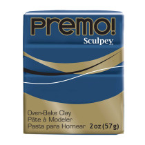 " Sculpey" Premo полимерная глина PE02 57 г 5050 темно- синий